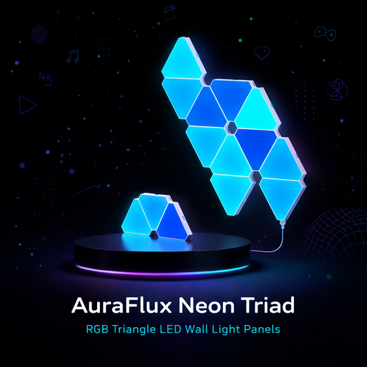 AuraFlux Neon Triad