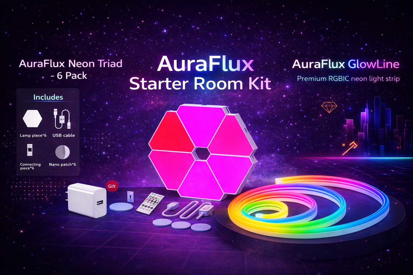 AuraFlux Starter Room Kit